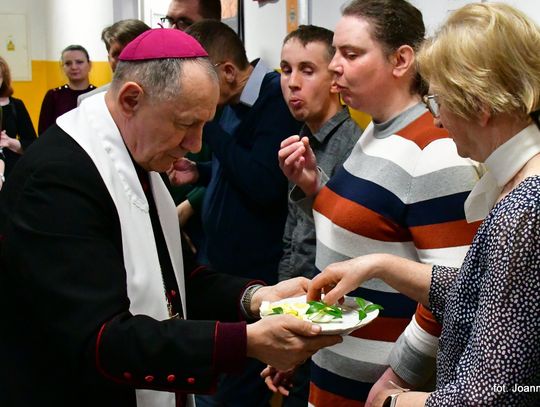 Biszcza. Świąteczne spotkanie w Warsztatach Terapii Zajęciowej