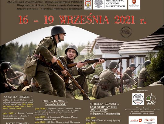 Bitwy pod Tomaszowem już od 16go września