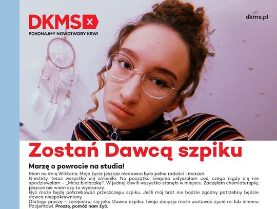 Bliźniak genetyczny poszukiwany! Trwa akcja DKMS w powiecie tomaszowskim.