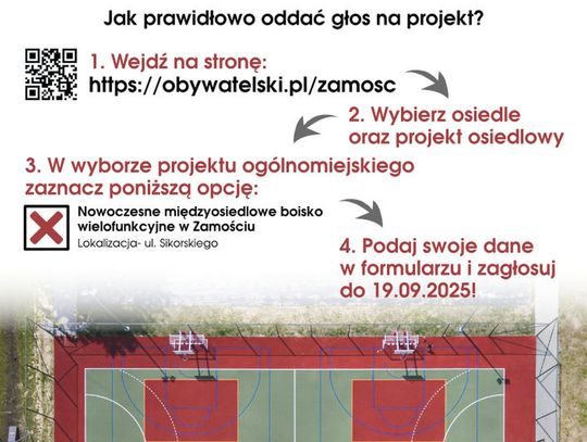 Budżet Obywatelski 2026 - Miasto Zamość