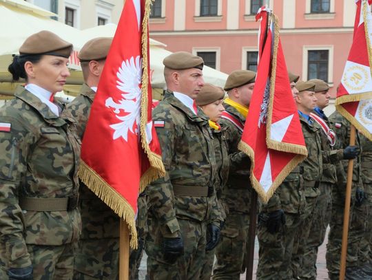 Centralne obchody Święta Wojsk Obrony Terytorialnej w Zamościu