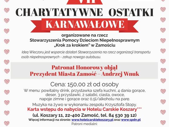 Charytatywne Ostatki Karnawałowe