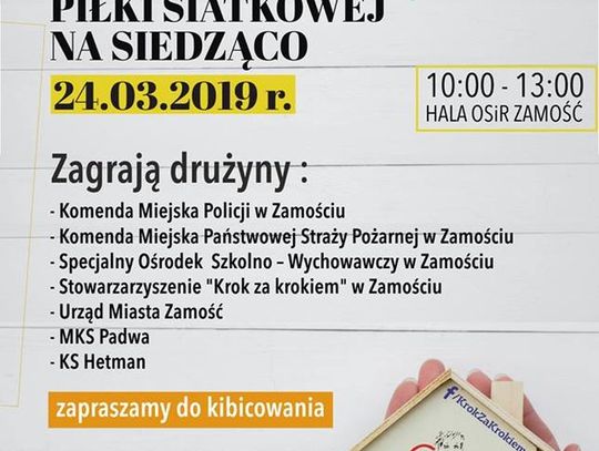  Charytatywny Turniej Piłki Siatkowej na siedząco