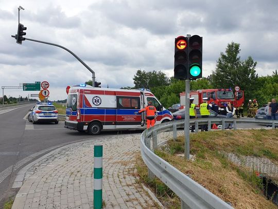 Chwila nieuwagi przyczyną zderzenia się osobowek