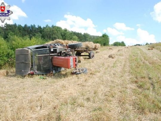 Ciągnik przygniótł chłopca 