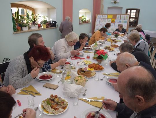 Cieszanów. Seniorzy na Wigilii