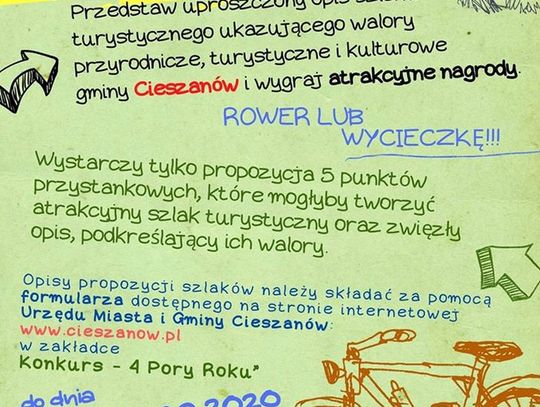 Cieszanów. Wyznacz ścieżkę na „Cztery Pory Roku”