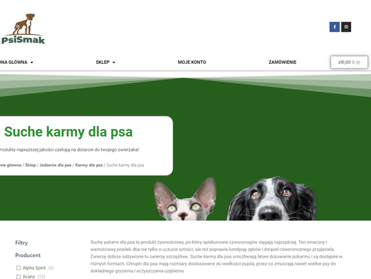 Czym różnią się karmy suche i mokre dla psa?