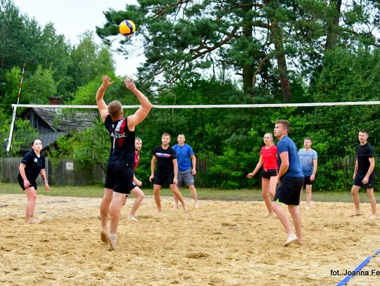 Dąbrowica. Turniej Siatkowej Piłki Plażowej o Puchar Wójta Gminy Biłgoraj