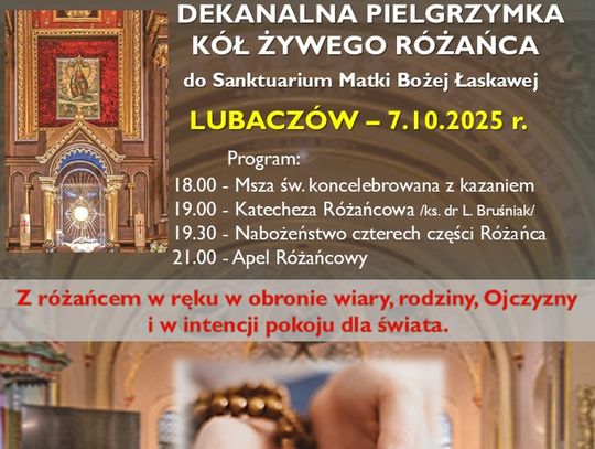 Dekanalna Pielgrzymka Kół Żywego Różańca do Lubaczowa