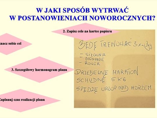 Dietetyk radzi jak wytrwać w dążeniu do wyznaczonych celów