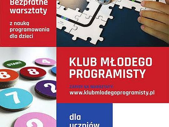  Dołącz do Klubu Młodego Programisty – trwają zapisy na zajęcia! 