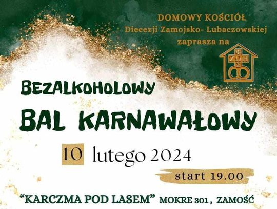 Domowy Kościół zaprasza na bal karnawałowy