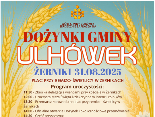Dożynki Gminy Ulhówek (31.08)