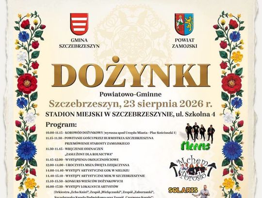 Dożynki Powiatowo - Gminne w Szczebrzeszynie