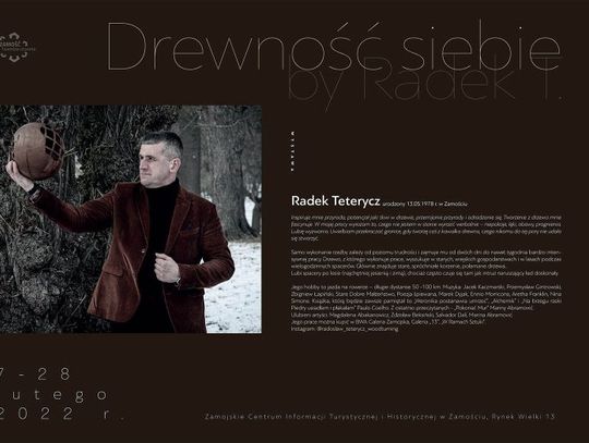  „Drewność siebie” – wystawa rzeźb zamojskiego artysty 