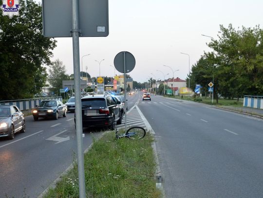Dwa zdarzenia z udziałem cyklistów w rejonie zamojskim