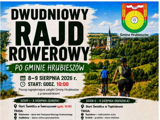 Dwudniowy Rajd Rowerowy po Gminie Hrubieszów