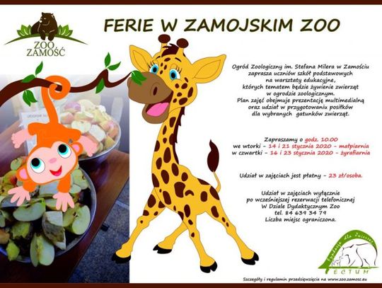 Dzieci poznają zamojskie ZOO