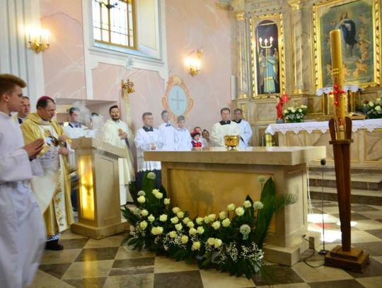 Dziękczynienie za renowację świątyni w Buśnie