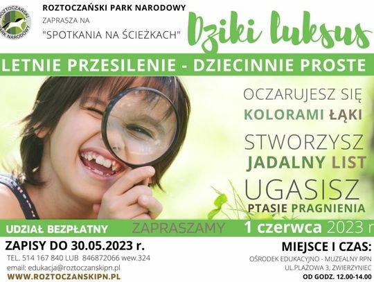 "Dziki luksus - dziecinnie proste"