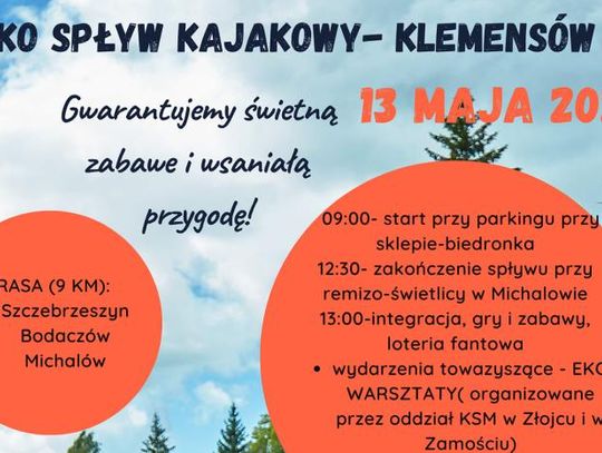 EKO-spływ kajakowy z KSM