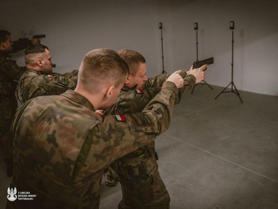 Elektroniczny trening strzelecki Terytorialsów