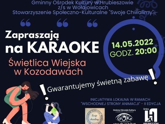 Gmina Hrubieszów: wieczór karaoke w Kozodawach