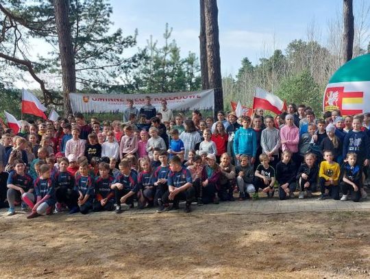Gminne Biegi Przełajowe z okazji Narodowego Święta Trzeciego Maja pod patronatem Wójta Gminy Zamość