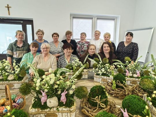 Gminne warsztaty Wielkanocne w Łabuniach