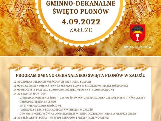 Gminno – Dekanalne Święto Plonów w Załużu