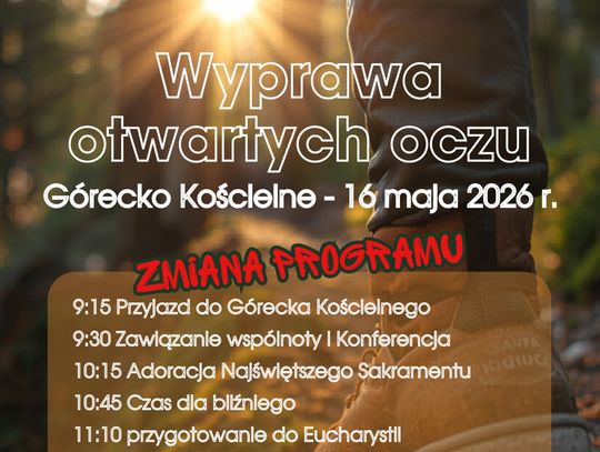 Górecko Kościelne zaprasza na „Wyprawę Otwartych Oczu”