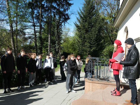 Gra miejska na zamojskiej starówce dla uczniów III LO