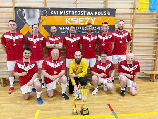 Gratulacje!!! Siódme złoto Mistrzostw Polski w dorobku księży 