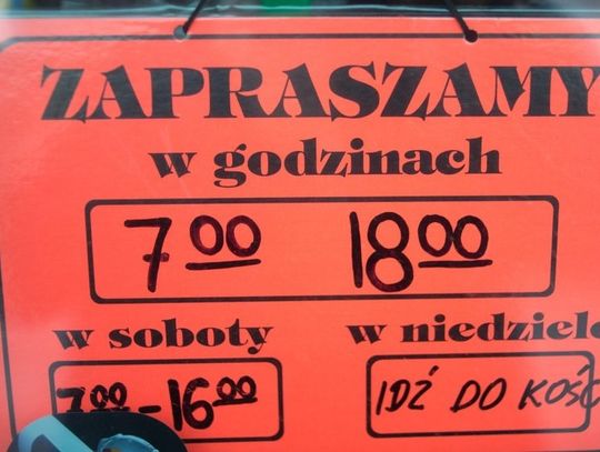 Handel w niedzielę?