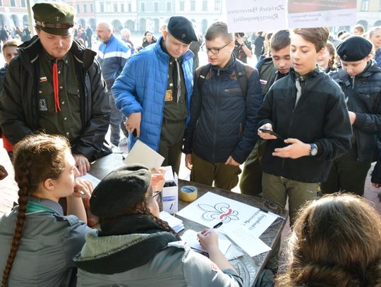 Harcerze świętowali odzyskanie przez Polskę niepodległości