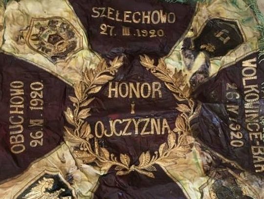 Historyczne odkrycie! Znaleziono sztandar 4. Pułku Strzelców Podhalańskich