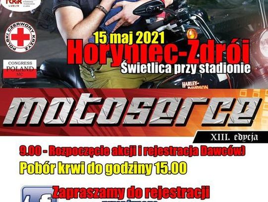 Horyniec Zdrój. Motocykliści dzieciom czyli Motoserce 2021