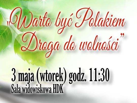 Hrubieszów: teatralno-muzyczne widowisko patriotyczne 3 maja