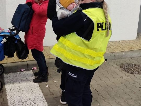 Hrubieszowscy policjanci pomagają obywatelom Ukrainy