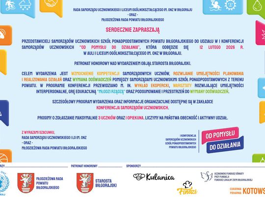 I Konferencja Samorządów Uczniowskich Powiatu Biłgorajskiego