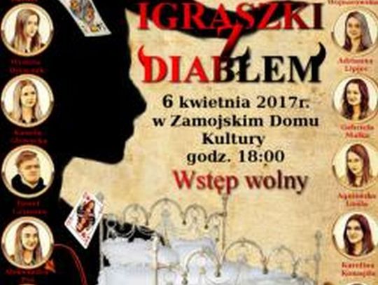 "Igraszki z diabłem" na scenie ZDK w Zamościu