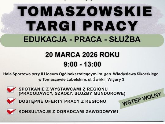 II Tomaszowskie Targi Pracy