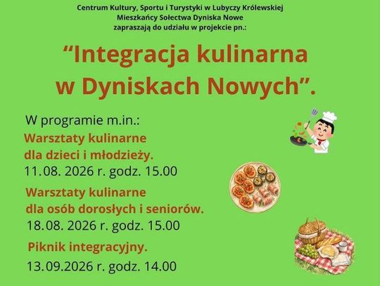 Integracja kulinarna w Dyniskach