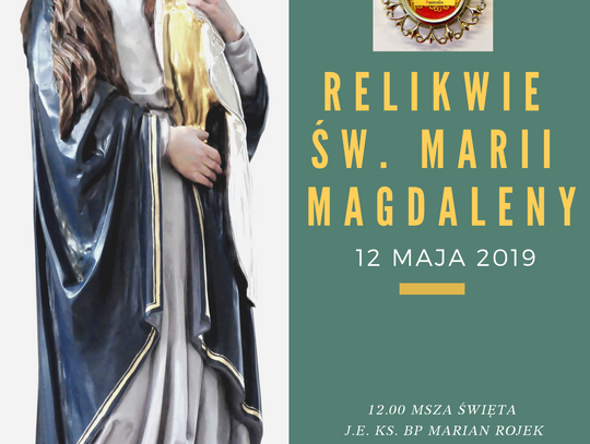 Intronizacja relikwii św. Marii Magdaleny