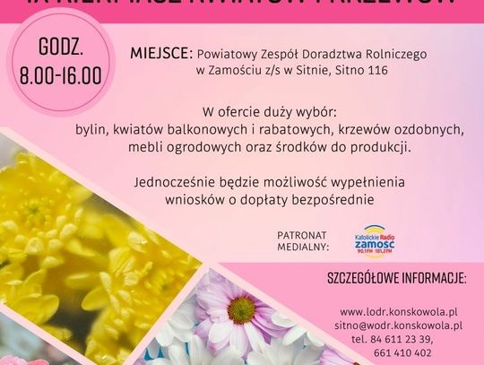 IX Kiermasz Kwiatów i Krzewów w Sitnie