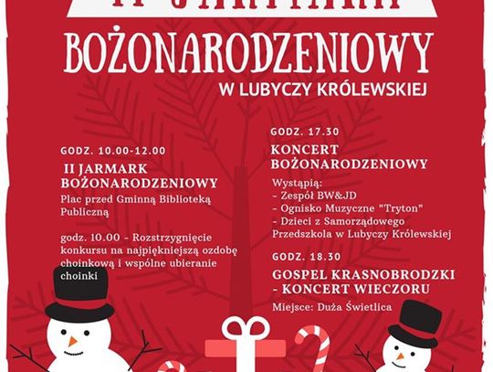 Jarmark i kolędy w Lubyczy Królewskiej