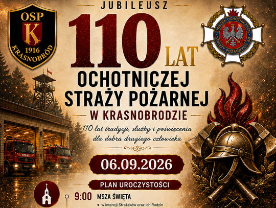 Jubileusz 110 - lecia Ochotniczej Straży Pożarnej w Krasnobrodzie