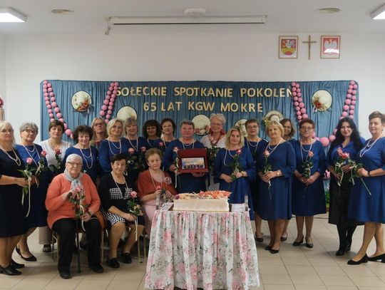 Jubileusz 65-lecia KGW w Mokrem