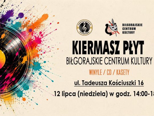 Kiermasz Płyt w Biłgorajskim Centrum Kultury